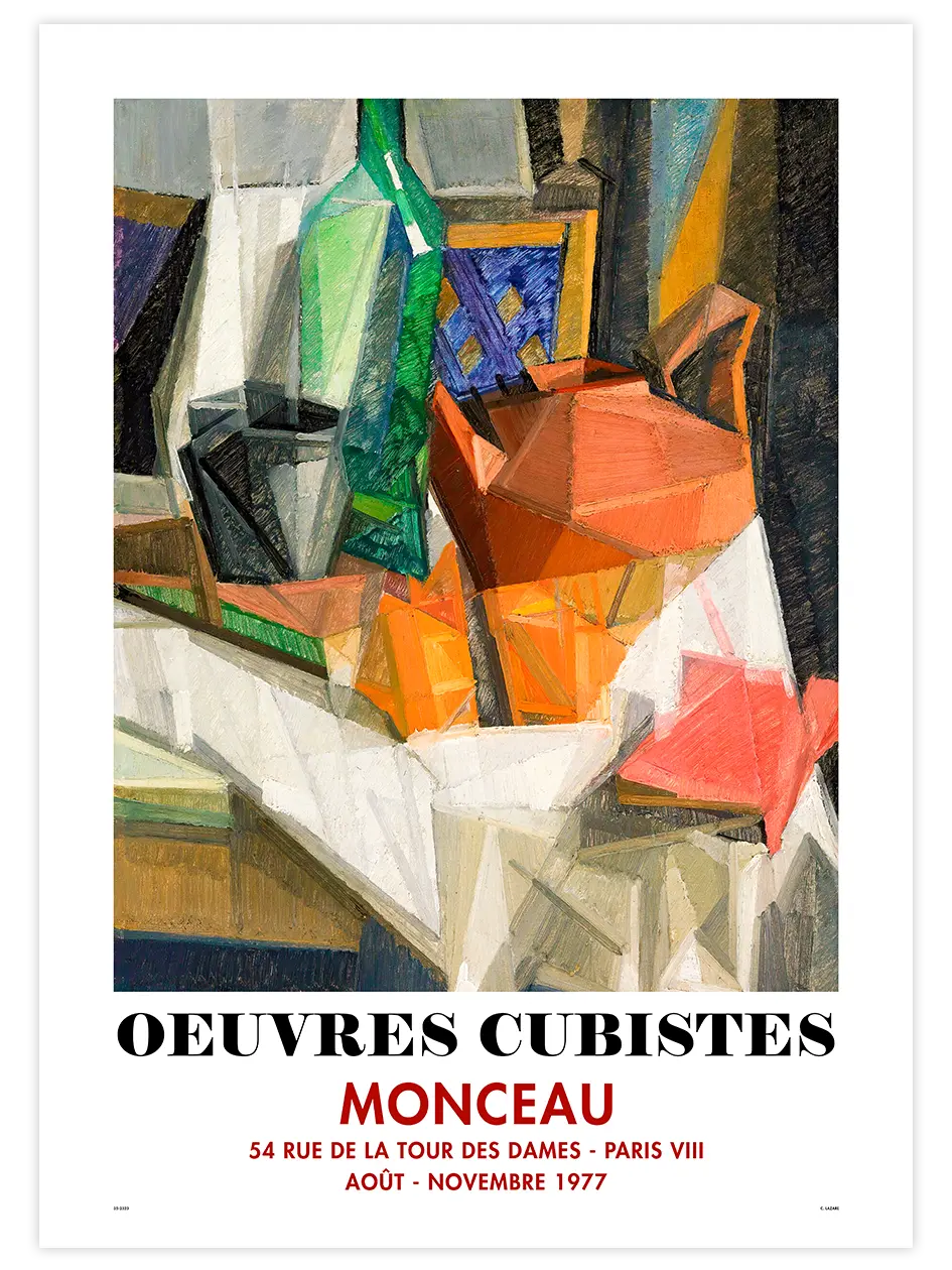 Kübizm Afiş - Art Print Ünlü Ressamlar Poster