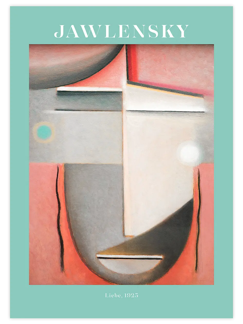 Jawlensky Love - Art Print Ünlü Ressamlar Poster