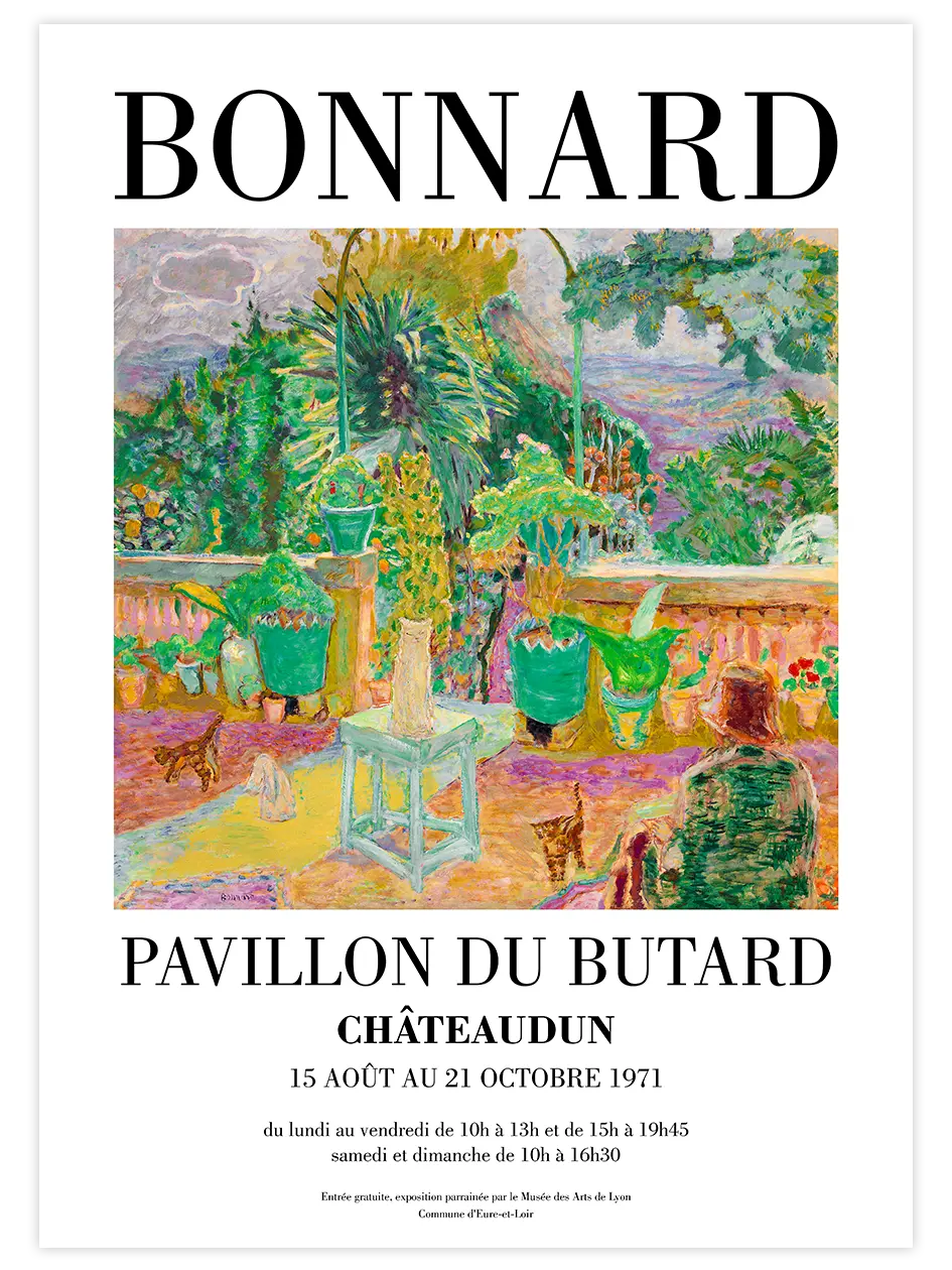 Bonnard Afiş - Art Print Ünlü Ressamlar Poster