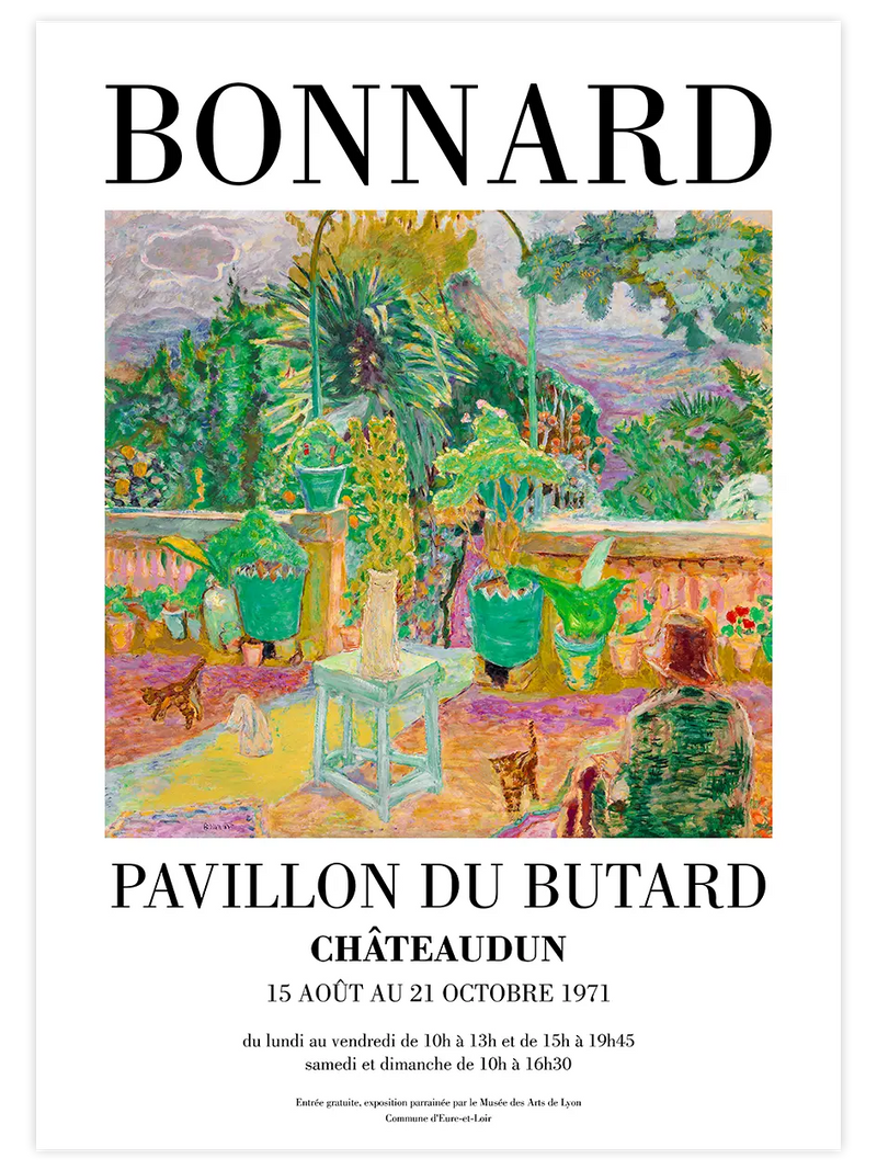 Bonnard Afiş - Art Print Ünlü Ressamlar Poster