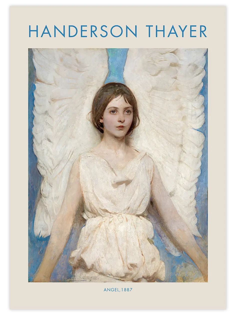 Handerson Thayer Angel - Art Print Ünlü Ressamlar Poster