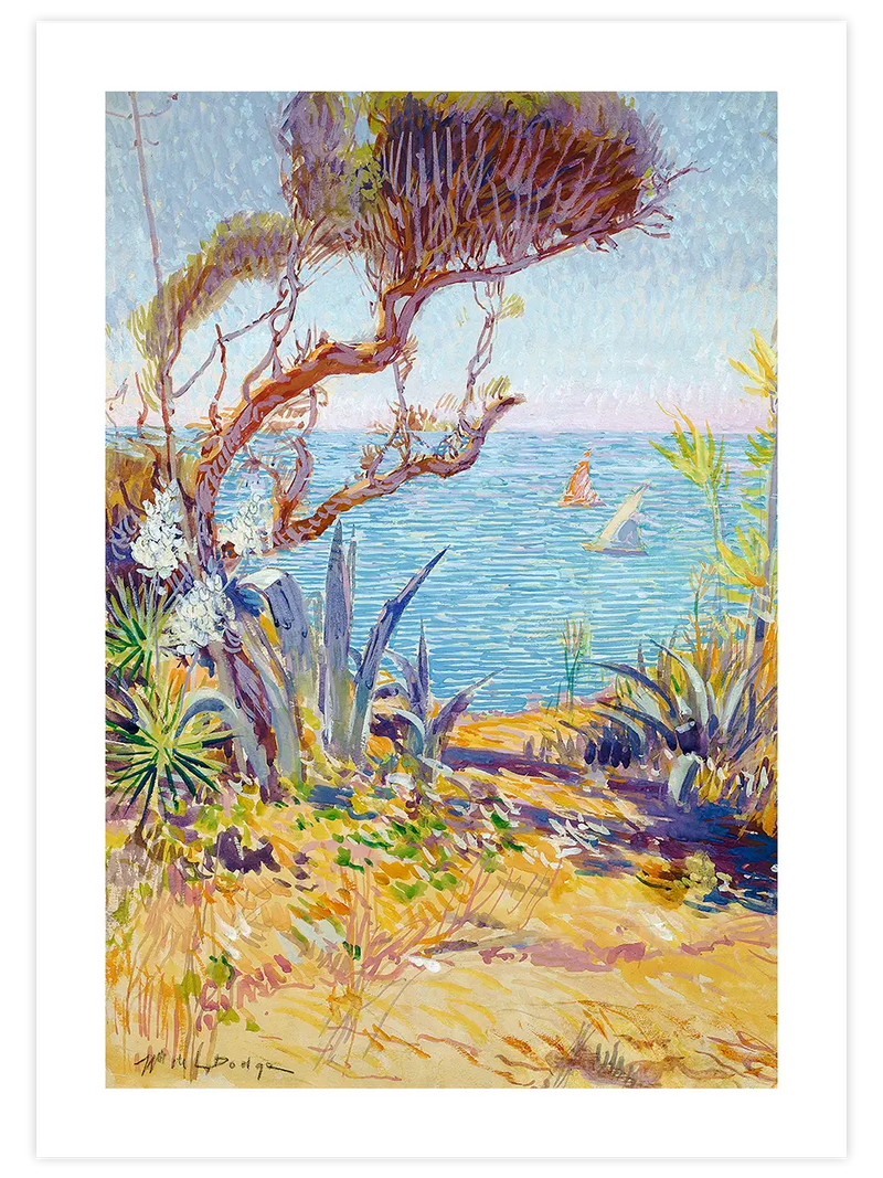 Paysage Méditerranéen - Art Print Ünlü Ressamlar Poster