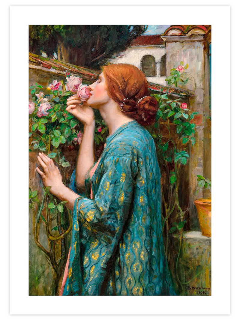 William Waterhouse My Sweet Rose - Art Print Ünlü Ressamlar Poster