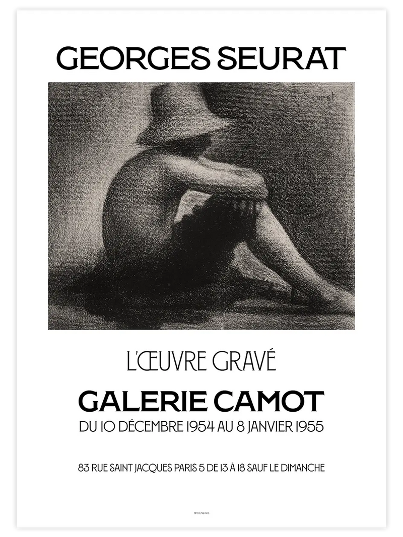 Georges Seurat Afiş N2 - Art Print Ünlü Ressamlar Poster