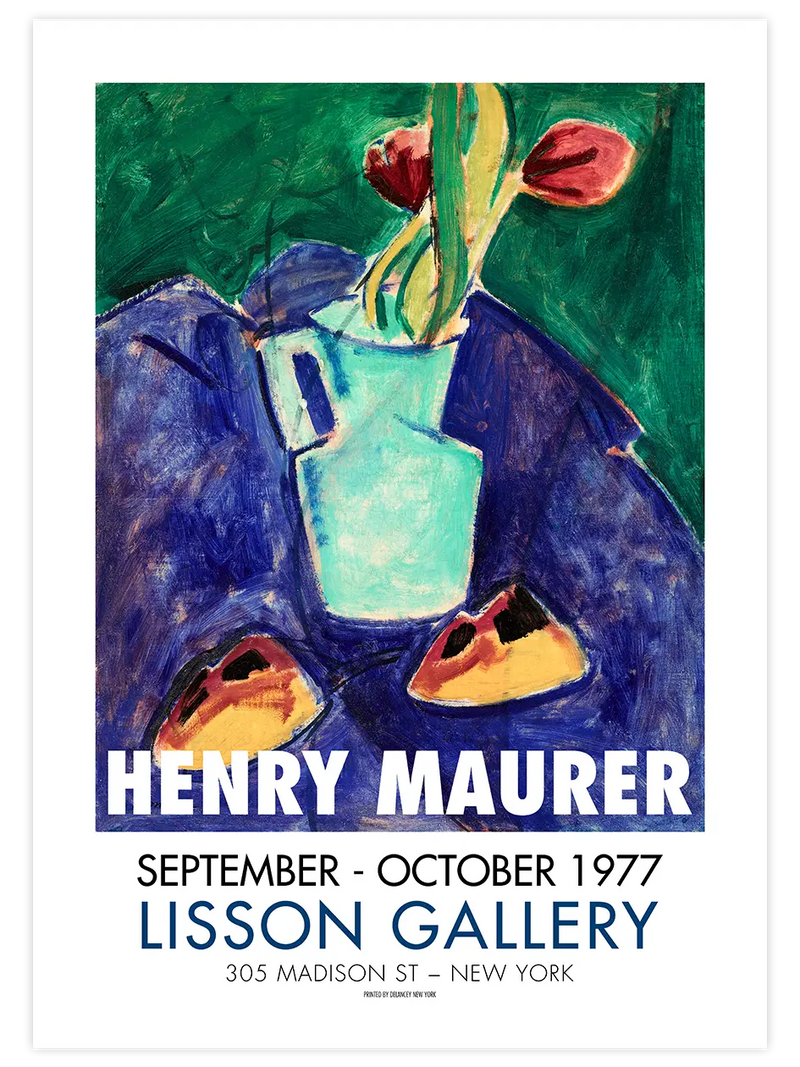 Henry Maurer Afiş - Art Print Ünlü Ressamlar Poster