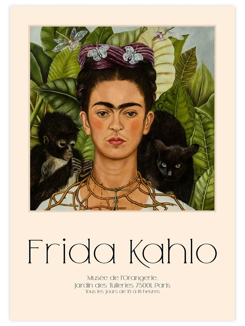 Frida Afiş - Art Print Ünlü Ressamlar Poster