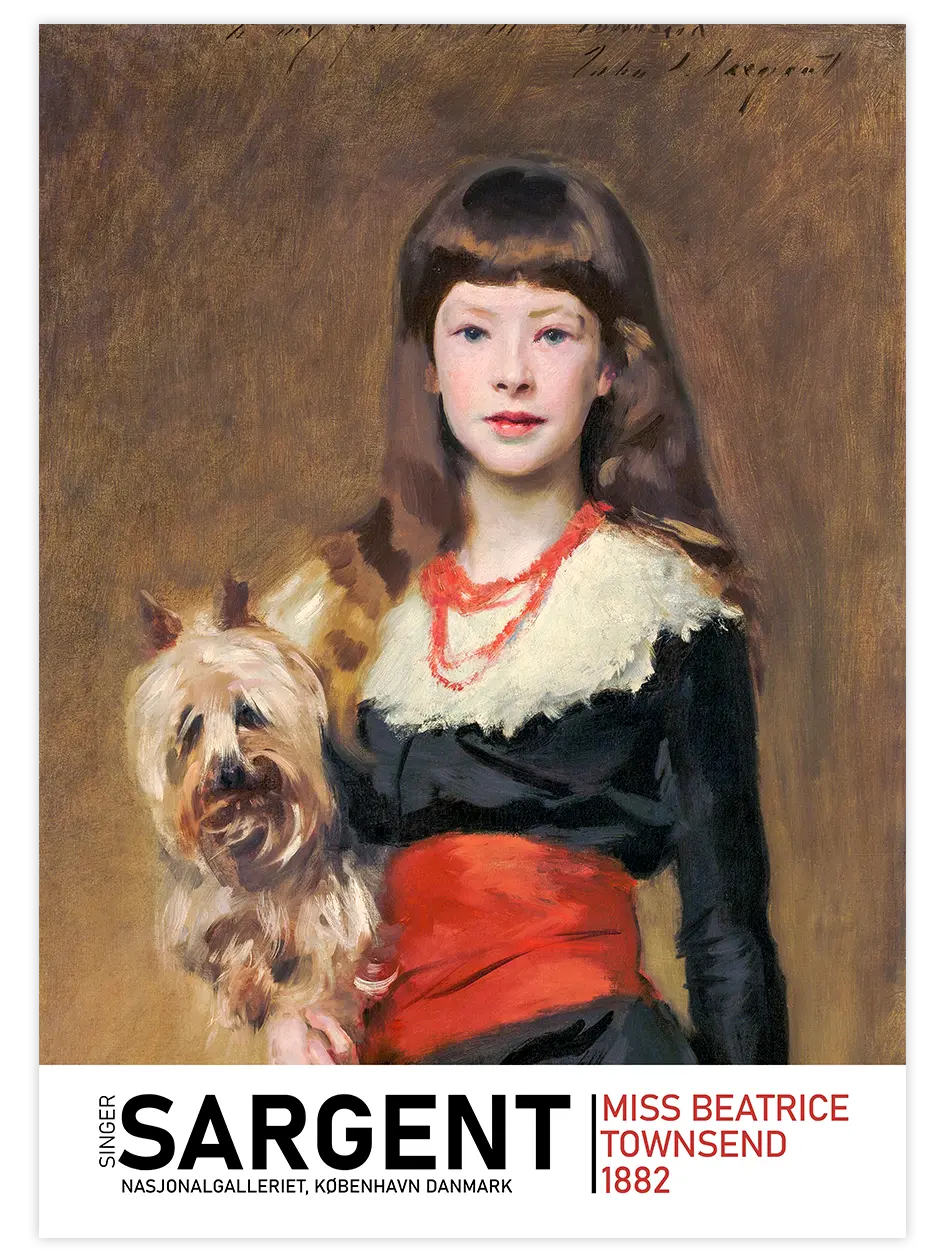 Sargent Afiş - Art Print Ünlü Ressamlar Poster