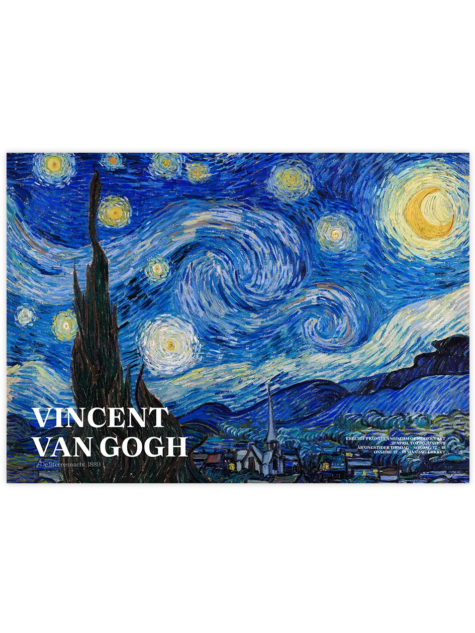 Van Gogh Afiş N11 - Art Print Ünlü Ressamlar Poster