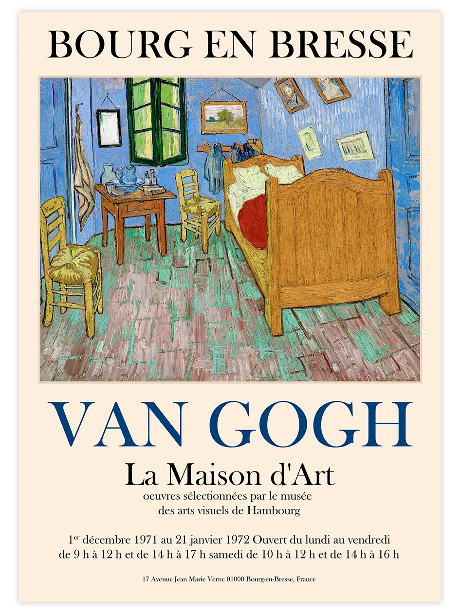 Van Gogh Afiş N5 - Art Print Ünlü Ressamlar Poster
