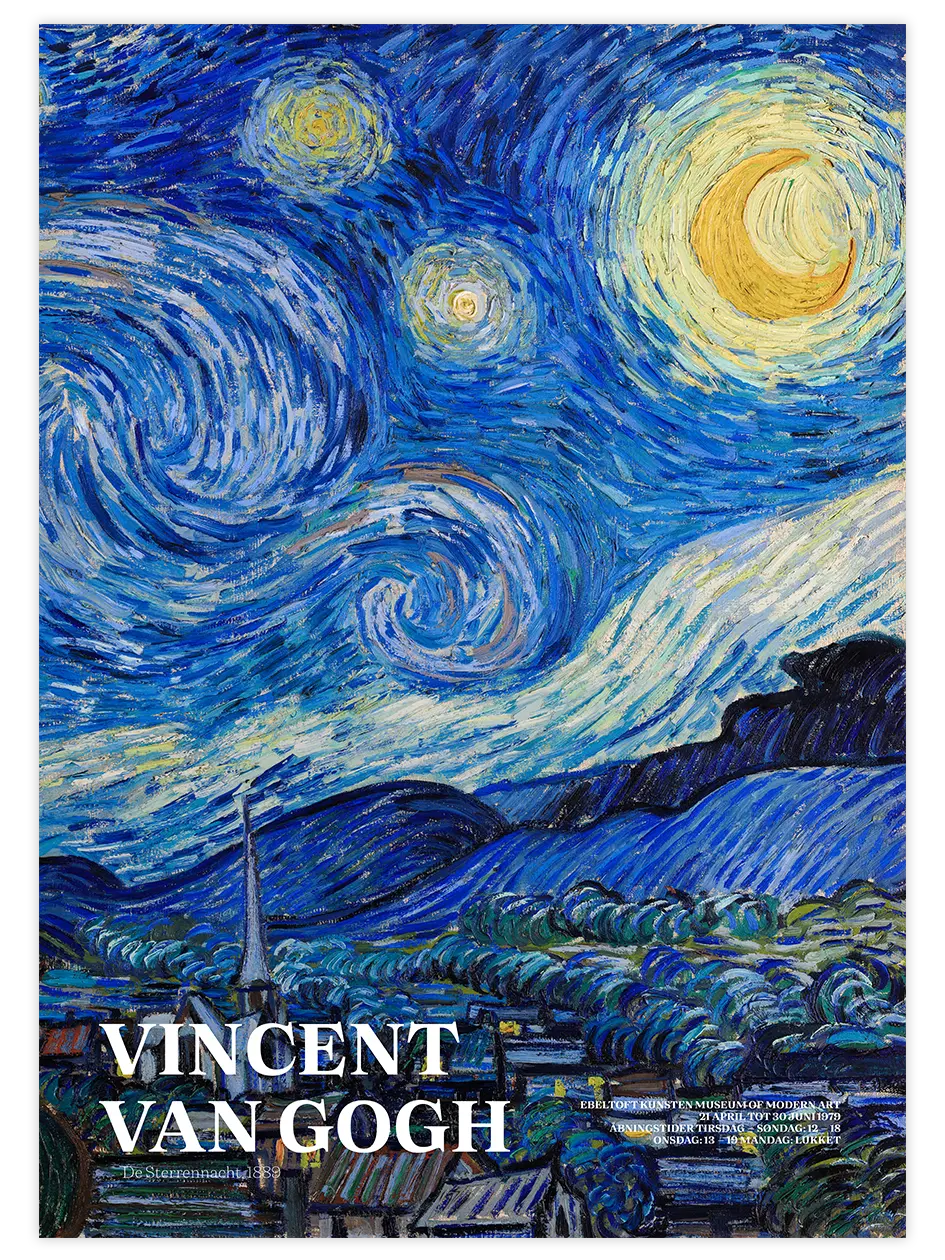 Van Gogh Afiş N12 - Art Print Ünlü Ressamlar Poster
