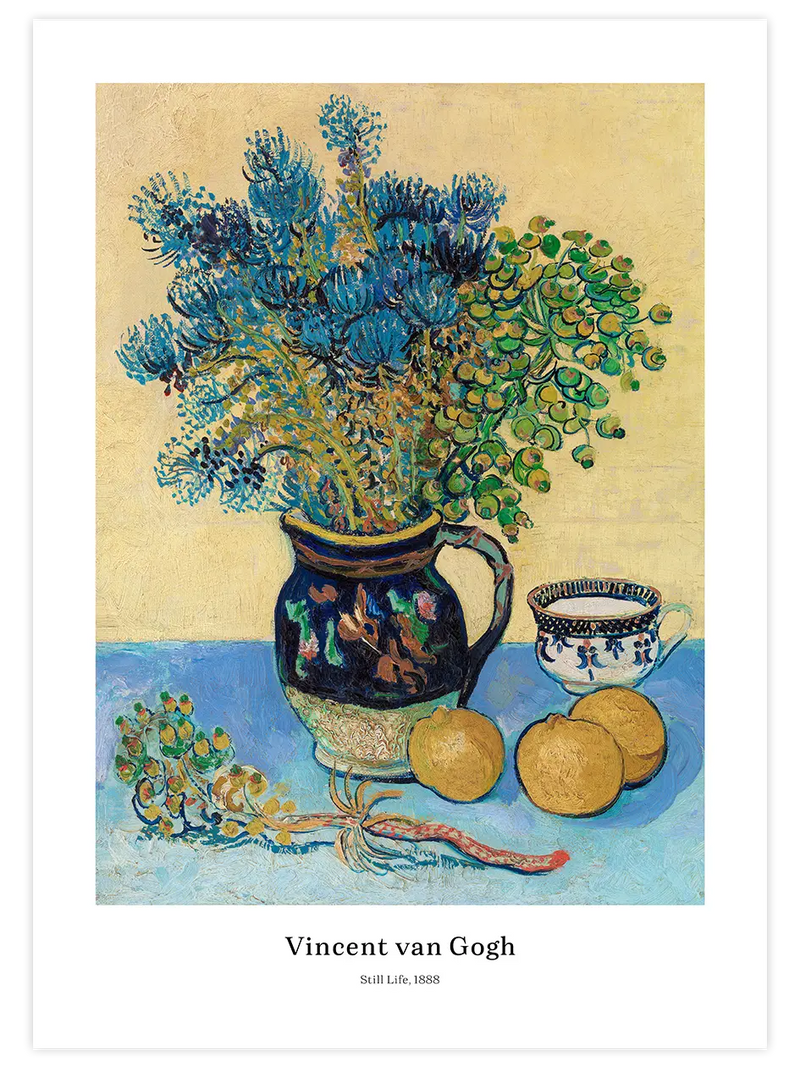 Van Gogh Still Life - Art Print Ünlü Ressamlar Poster