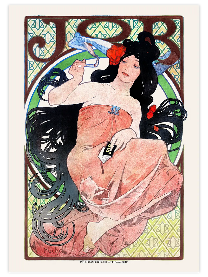 Vintage Job - Art Print Ünlü Ressamlar Poster