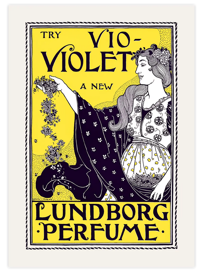 Vintage Vio Violet - Art Print Ünlü Ressamlar Poster