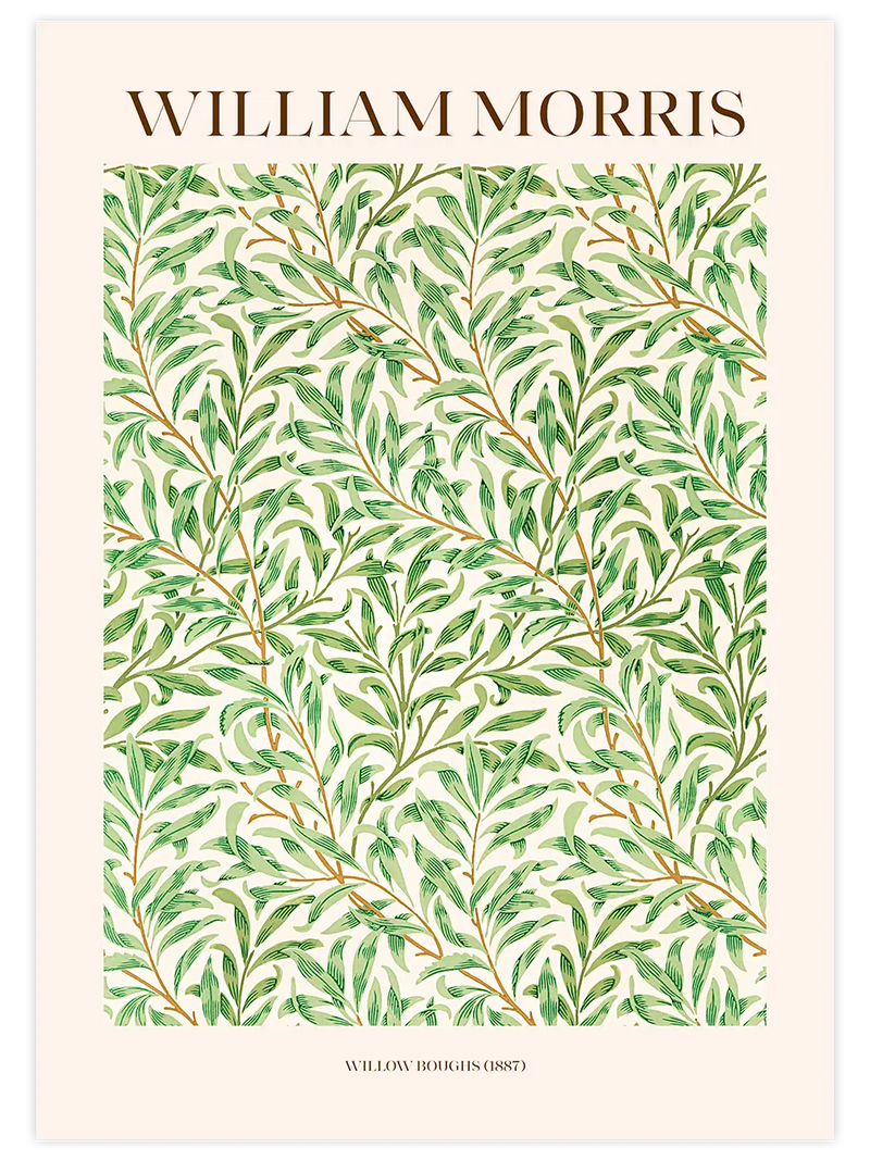 William Morris Willow Boughs - Art Print Ünlü Ressamlar Poster