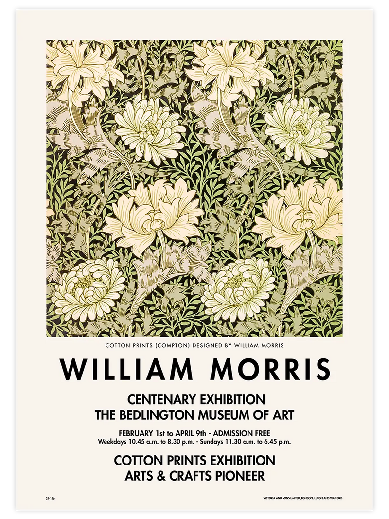 William Morris Afiş N5 - Art Print Ünlü Ressamlar Poster