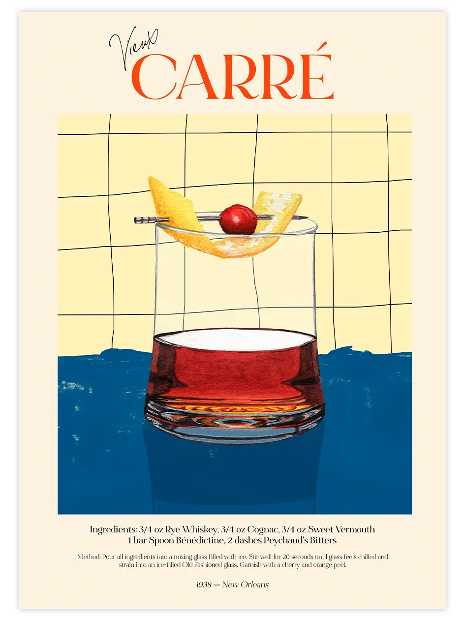 Vieux Carré - Art Print Mutfak Poster