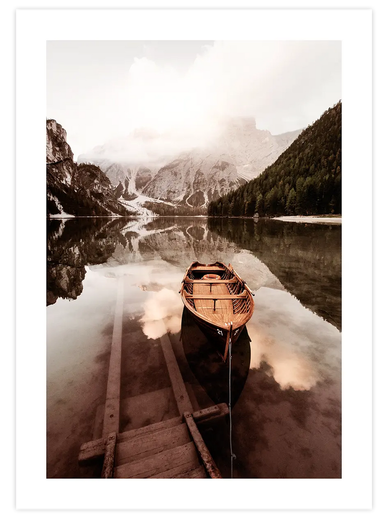 Göl Manzarası - Art Print Fotoğraflar Poster