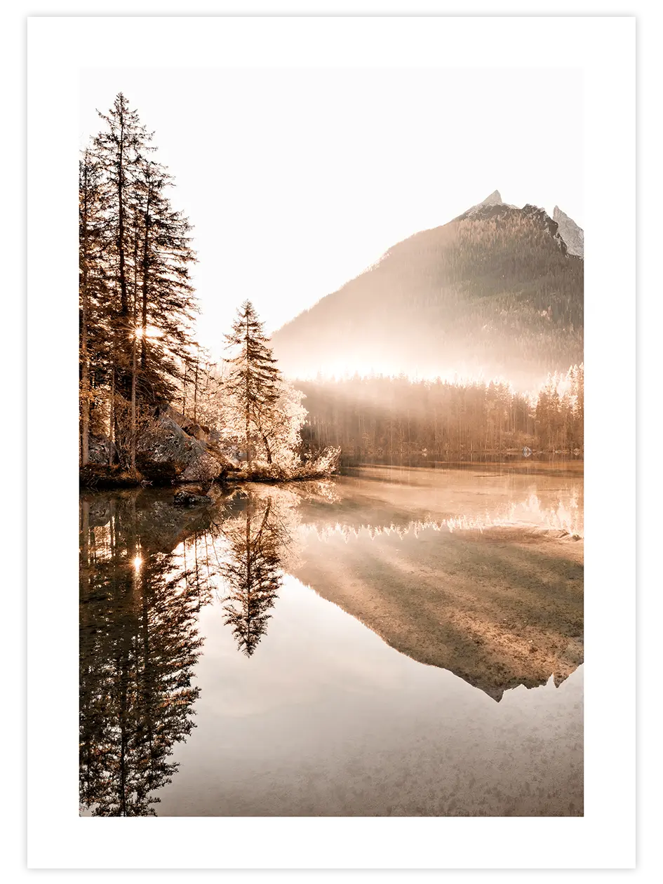Golden Morning N2 - Art Print Fotoğraflar Poster