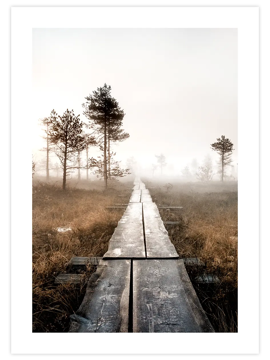 Brume Matinale N3 - Art Print Fotoğraflar Poster