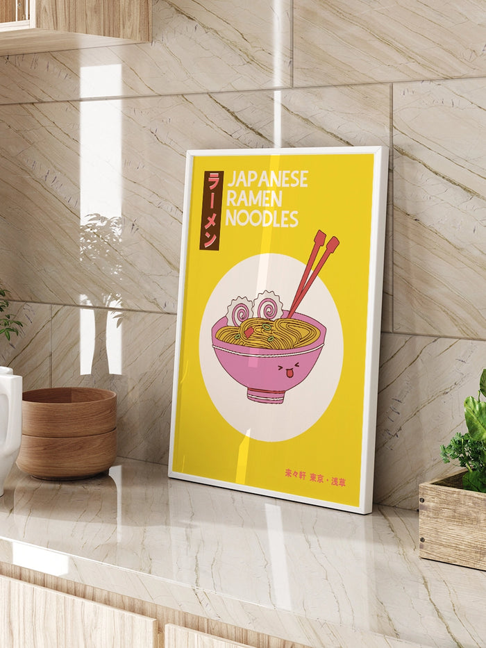 Ramen Noodles - Art Print Poster