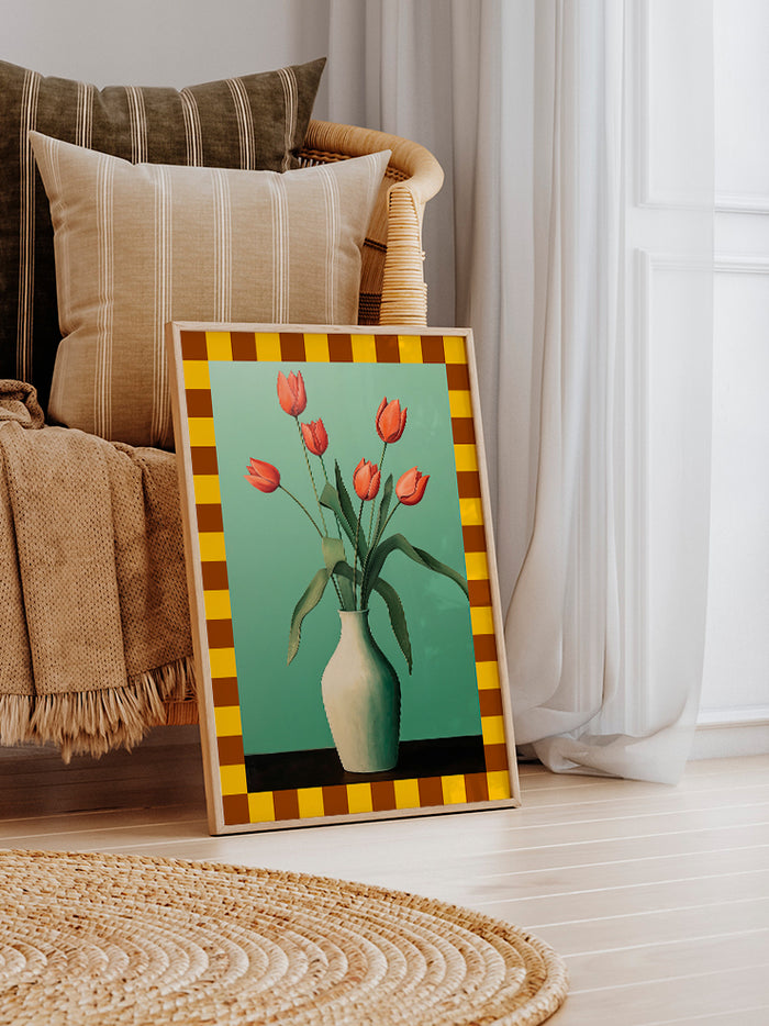 Renklerin Dansı N2 - Art Print Poster