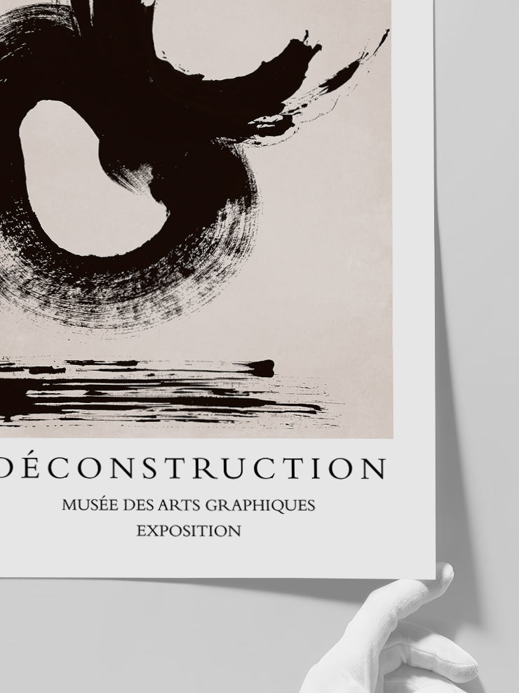 Déconstruction N3 - Art Print Poster