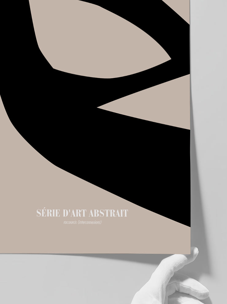 Interconnexions N2 - Art Print Poster