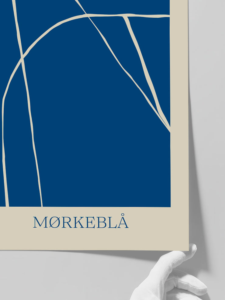 Morkebla - Art Print Poster