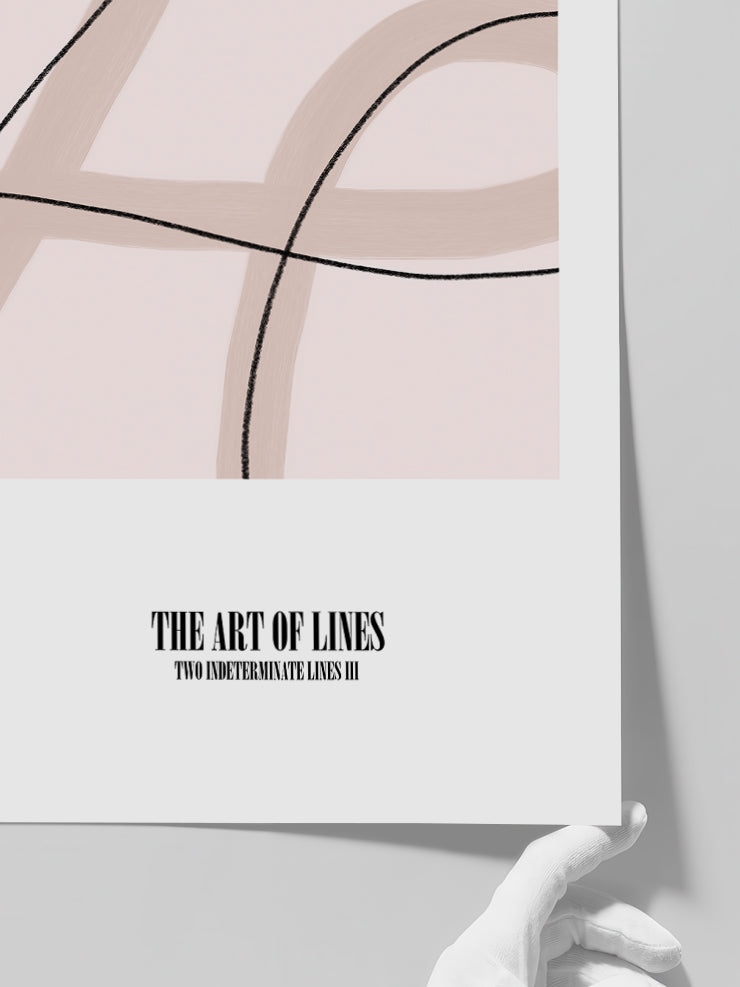 Art Of Lines N2 - Art Print Poster
