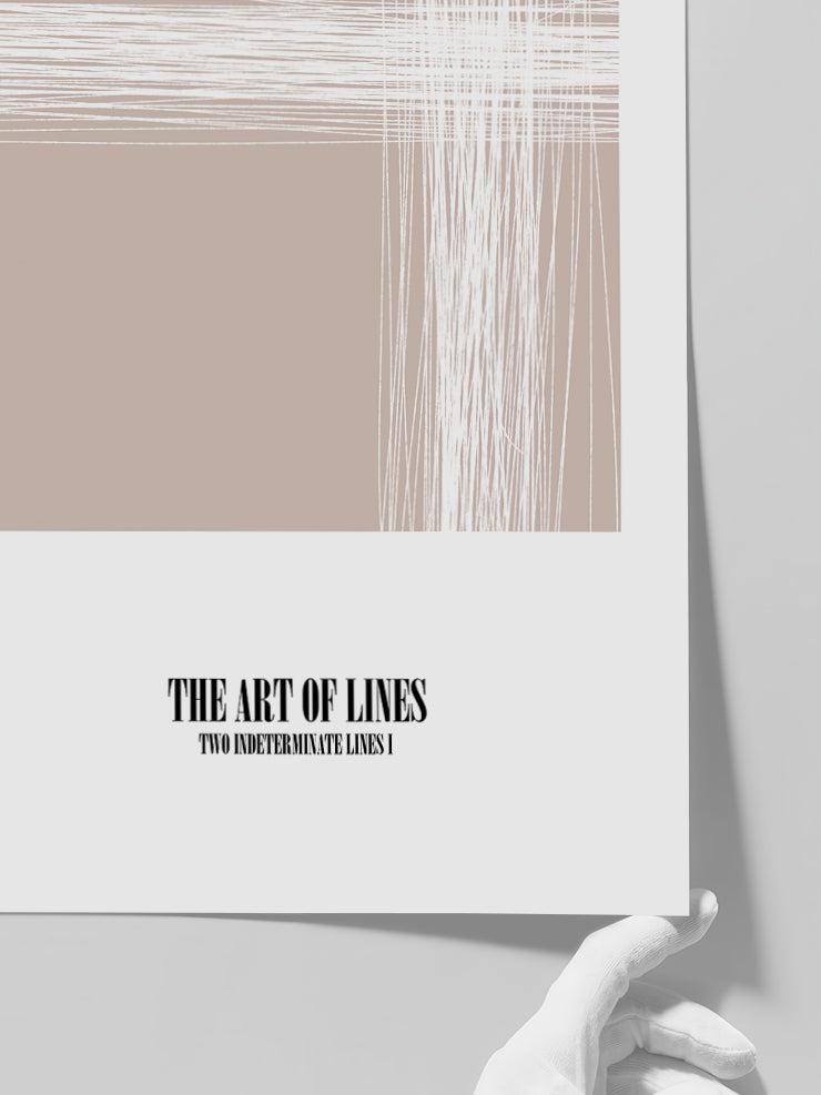Art Of Lines N1 - Art Print Poster