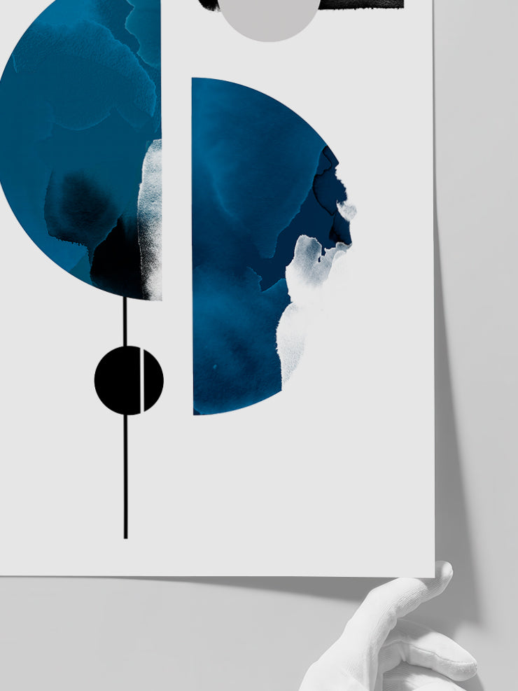 Modern N1 - Art Print Poster
