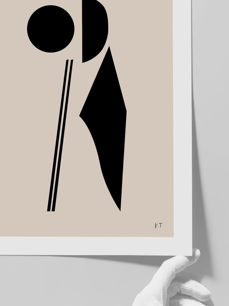 Balancing 1 - Art Print Poster