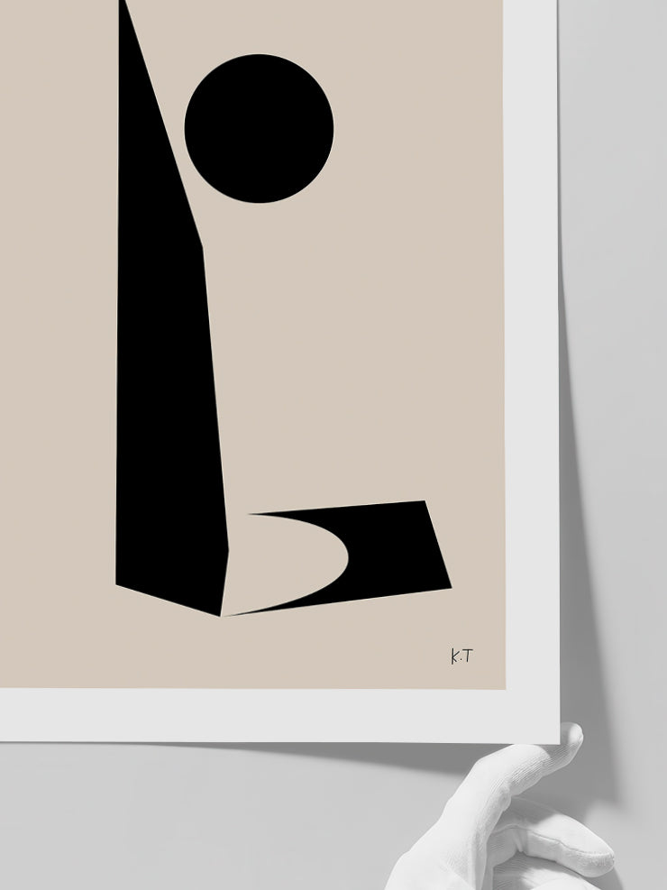 Balancing 4 - Art Print Poster