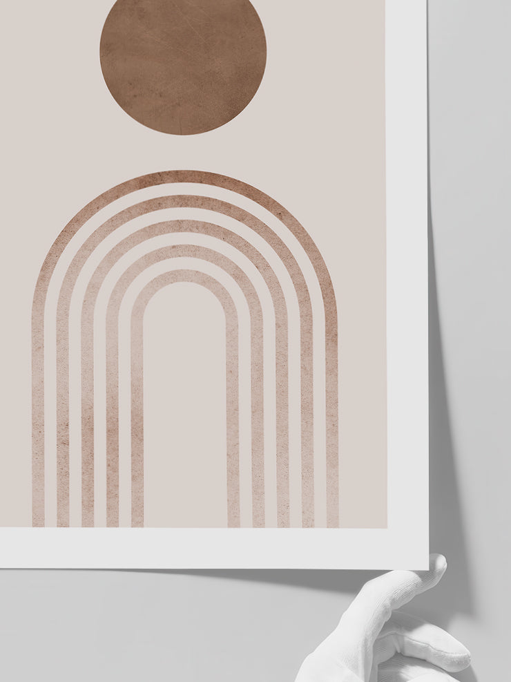 Geometrik N4 - Art Print Poster