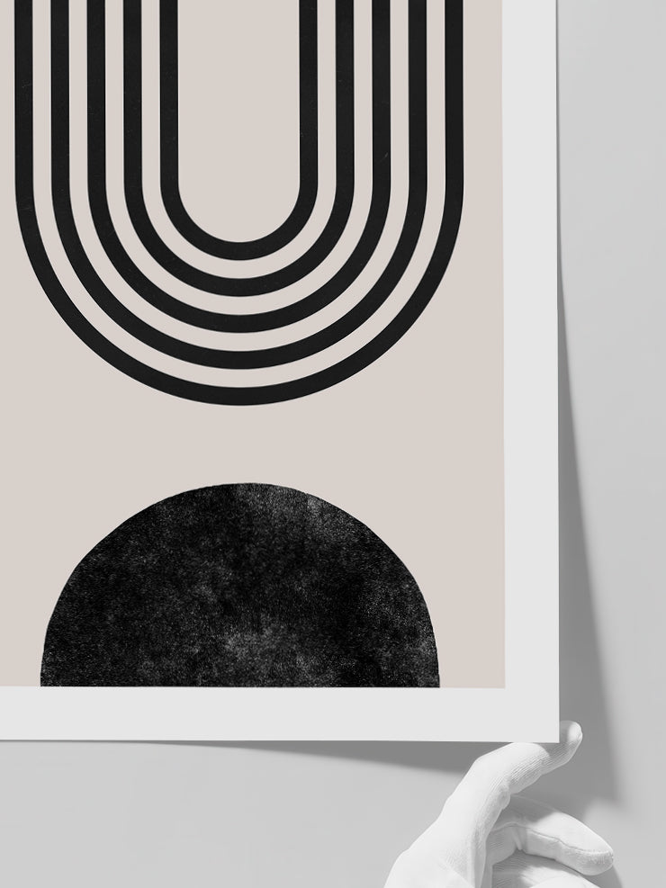Geometrik N1 - Art Print Poster