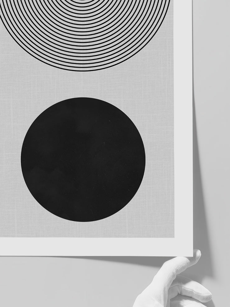 Geometrik N2 - Art Print Poster