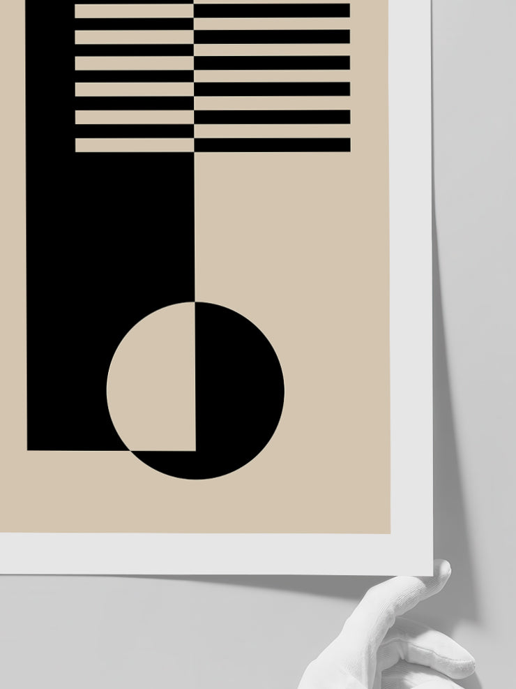 Geometric Architecture 2 - Art Print Poster