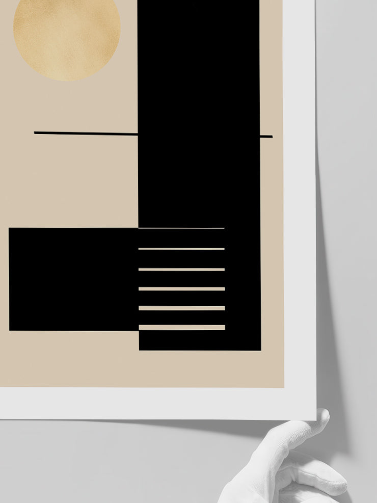 Geometric Architecture 1 - Art Print Poster