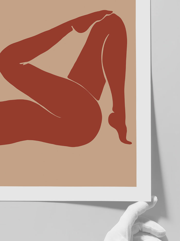 Litografi N1 - Art Print Poster