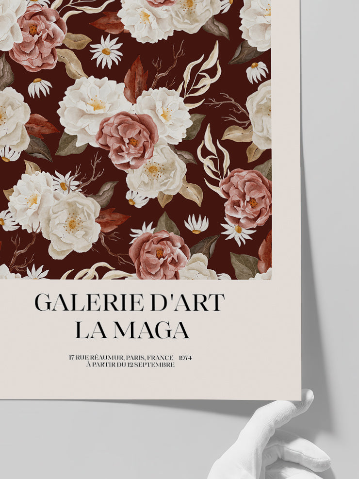 Fleurs De Provence N2 Afiş - Art Print Poster