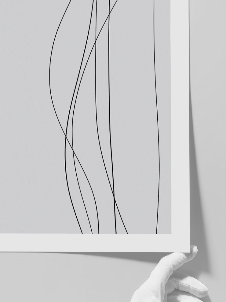 Minimalist Lines N2 - Art Print Poster