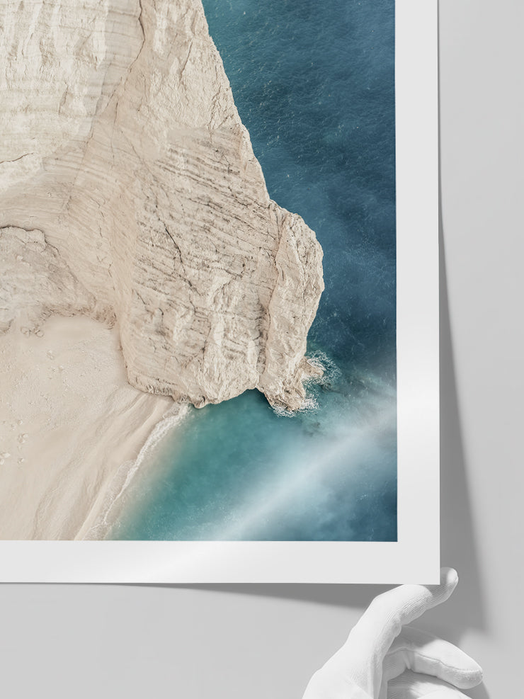 Quiet Beach - Art Print Poster