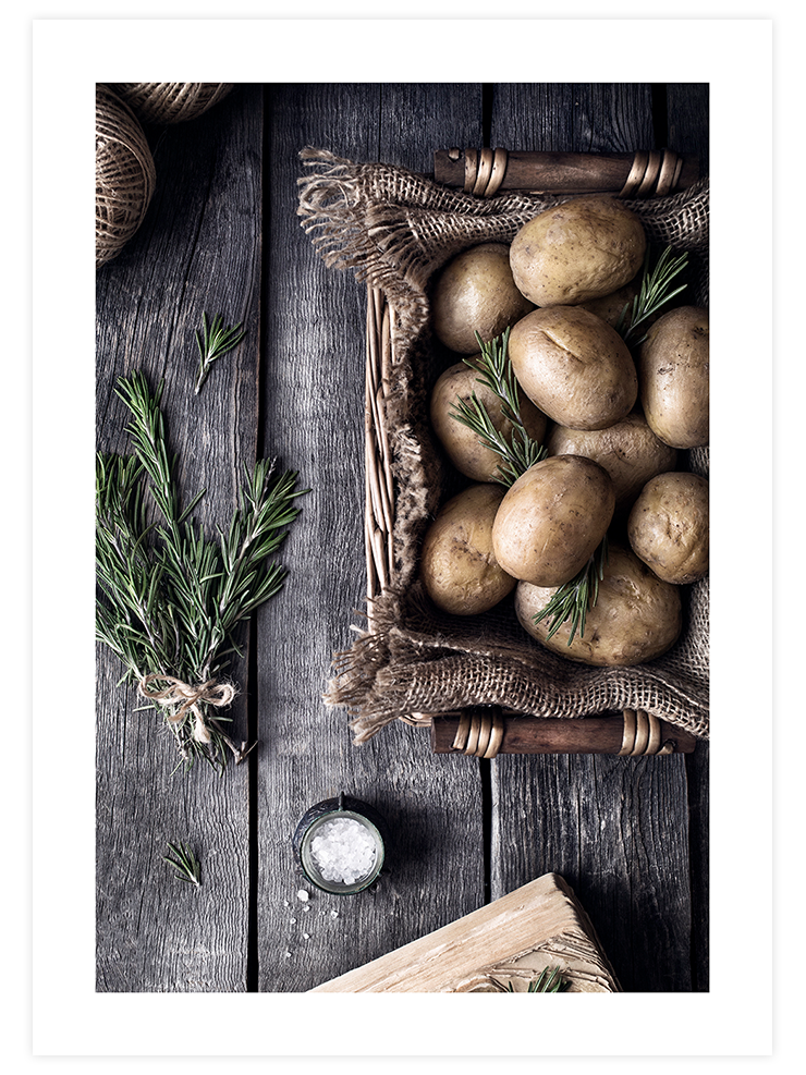 Potatoes - Art Print Fotoğraflar Poster
