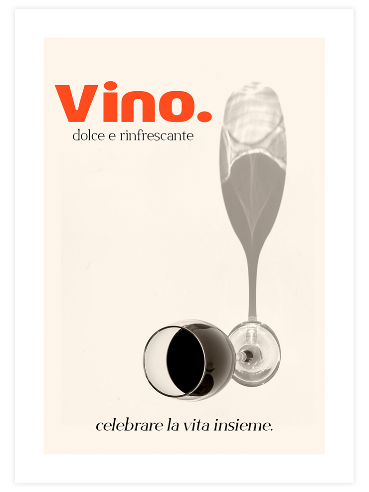 Dolce e Rinfrescante - Art Print Mutfak Poster