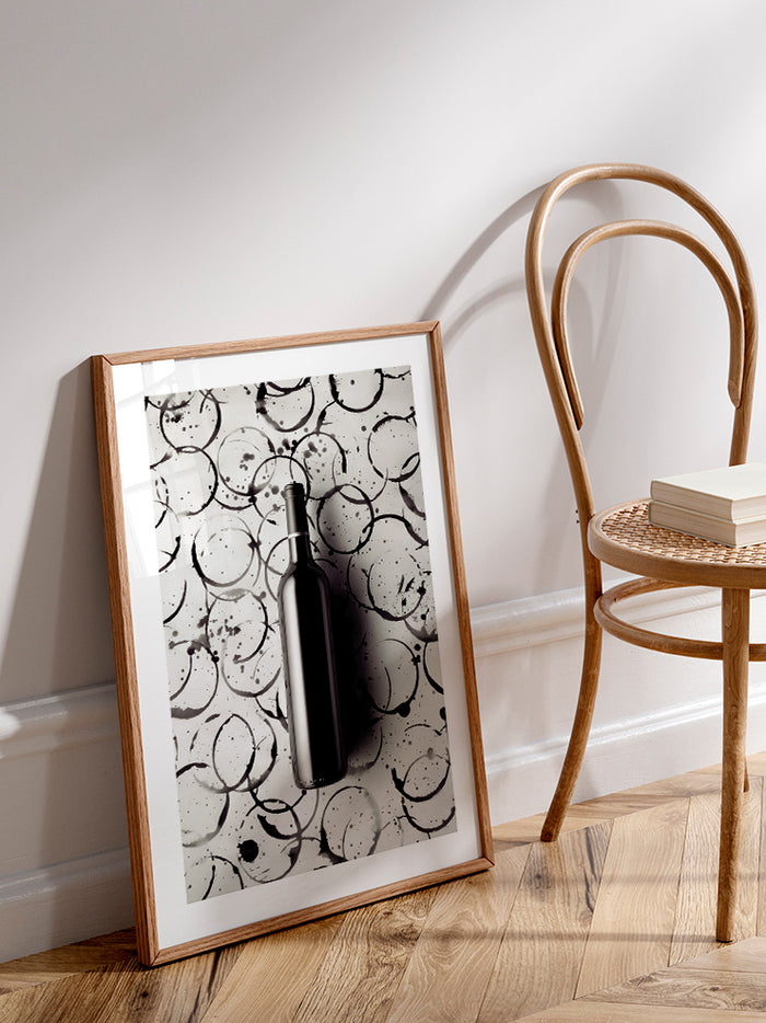 A Touch Of Wine - Art Print Poster