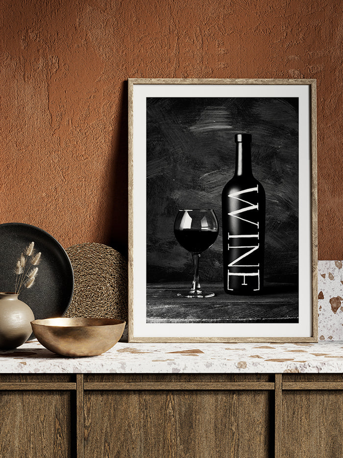 Şarap - Art Print Poster