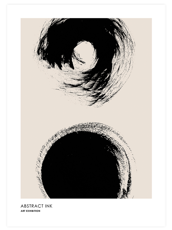 Abstract Ink - Poster Seti Duo Poster
