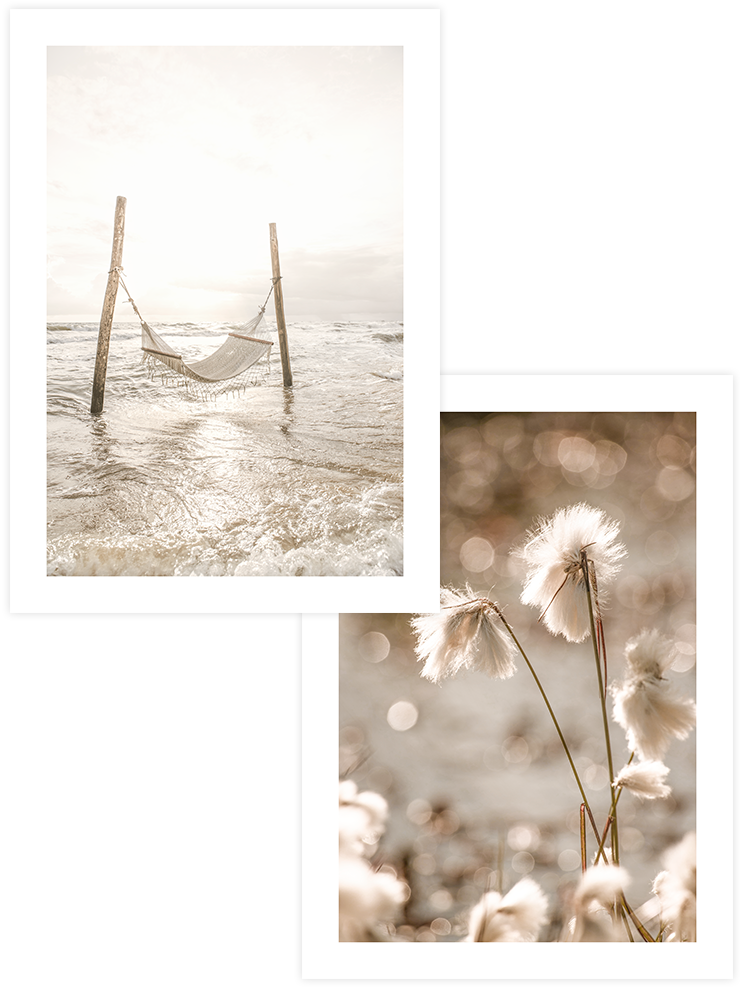 Peaceful Touch - Poster Seti Duo Fotoğraflar Poster