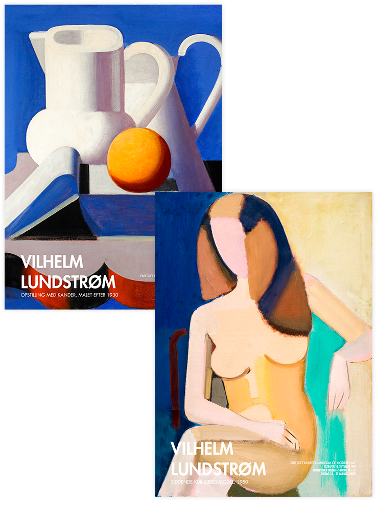 Vilhelm Lundstrom Afiş - Poster Seti Duo Ünlü Ressamlar Poster