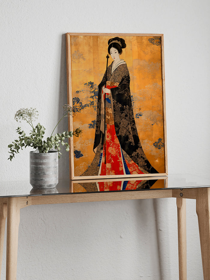 Shogun Woman - Art Print Poster